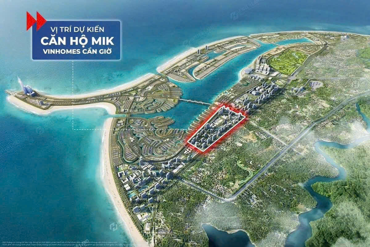 Vị trí Imperia Green Paradise Cần Giờ